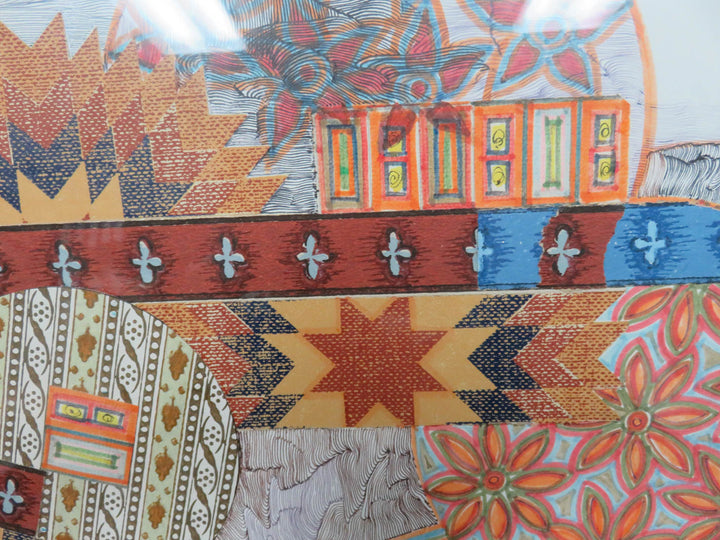 Pen and Ink Mixed Media Collage