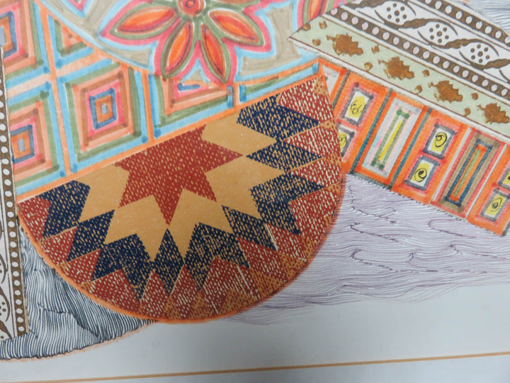 Pen and Ink Mixed Media Collage