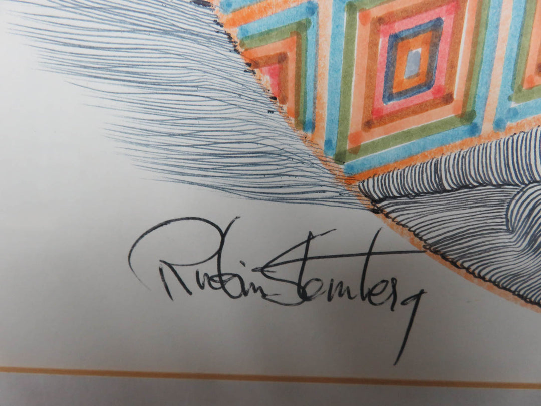 Pen and Ink Mixed Media Collage