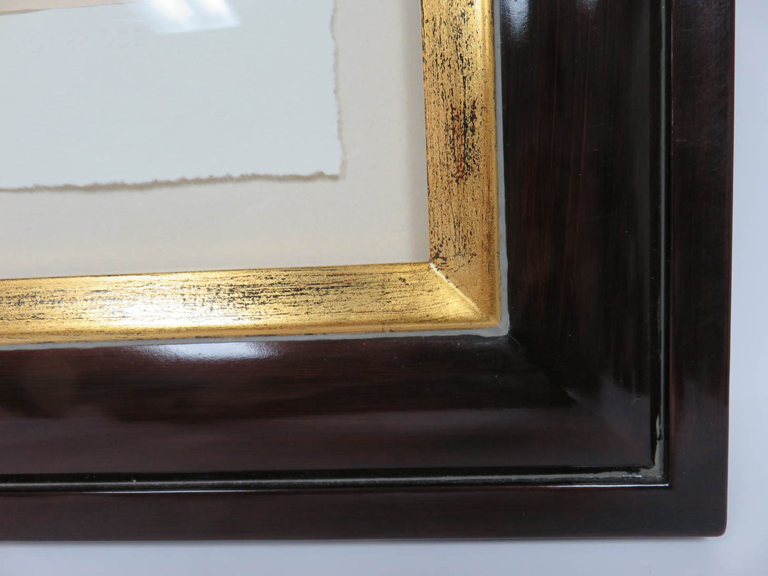 Hand Tinted Fantasy Floral Print Plate II