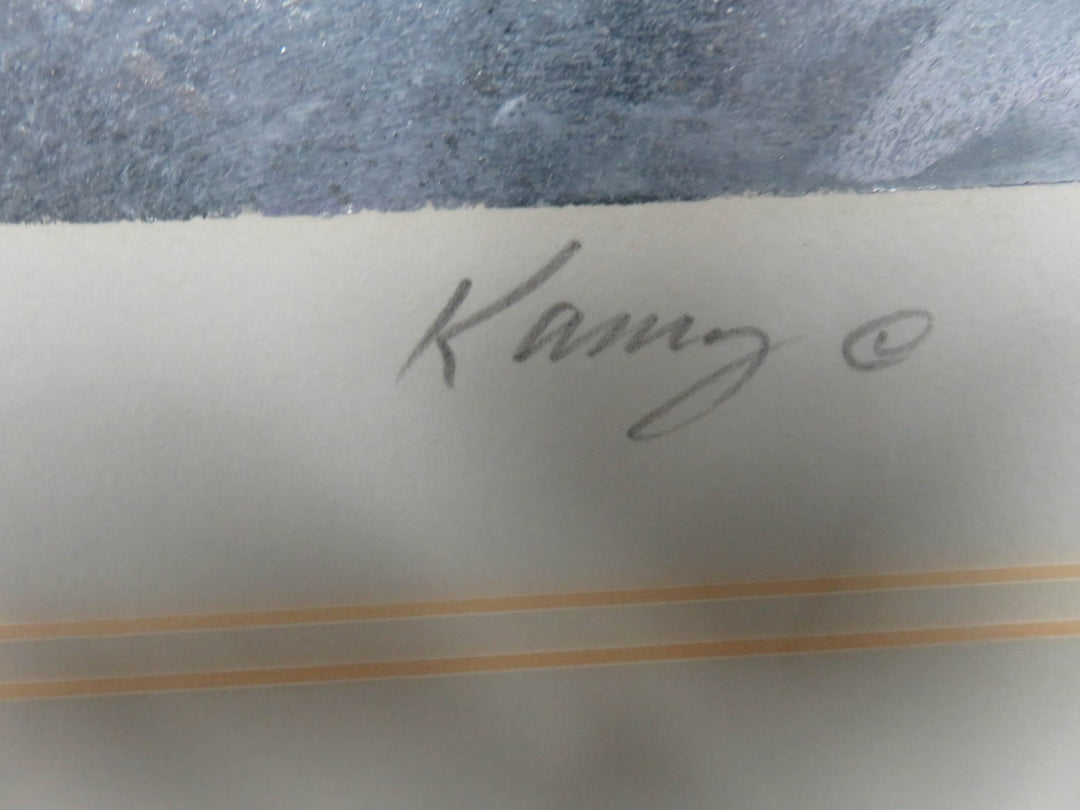 Signed Mixed Media Collage