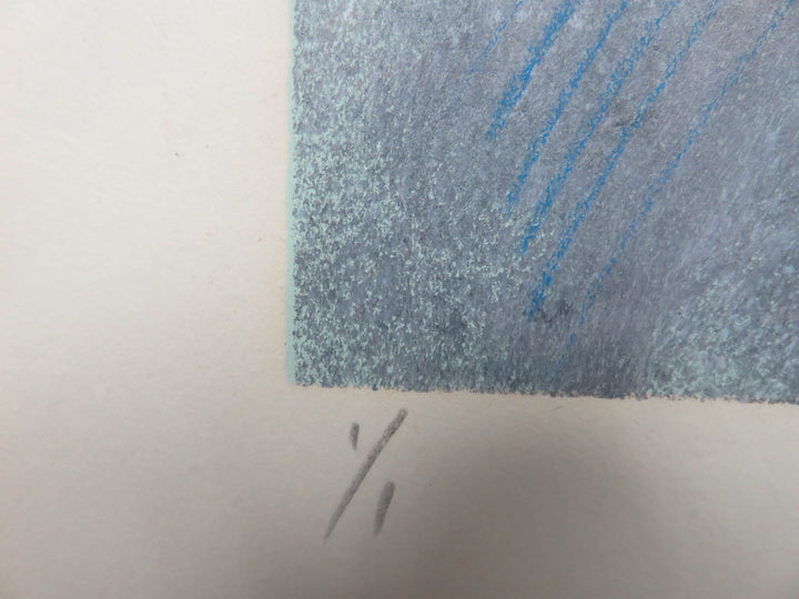 Signed Mixed Media Collage