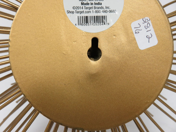 Gold Tone Star Burst