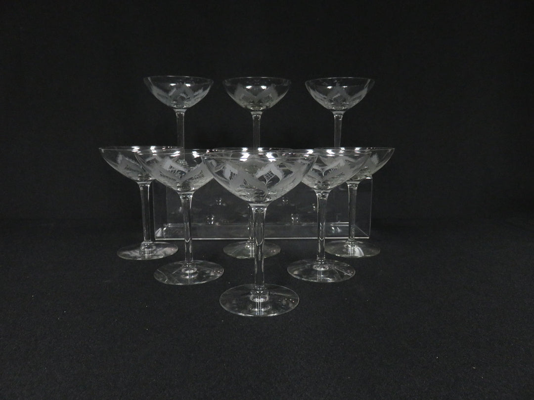 Vintage Martini Glasses