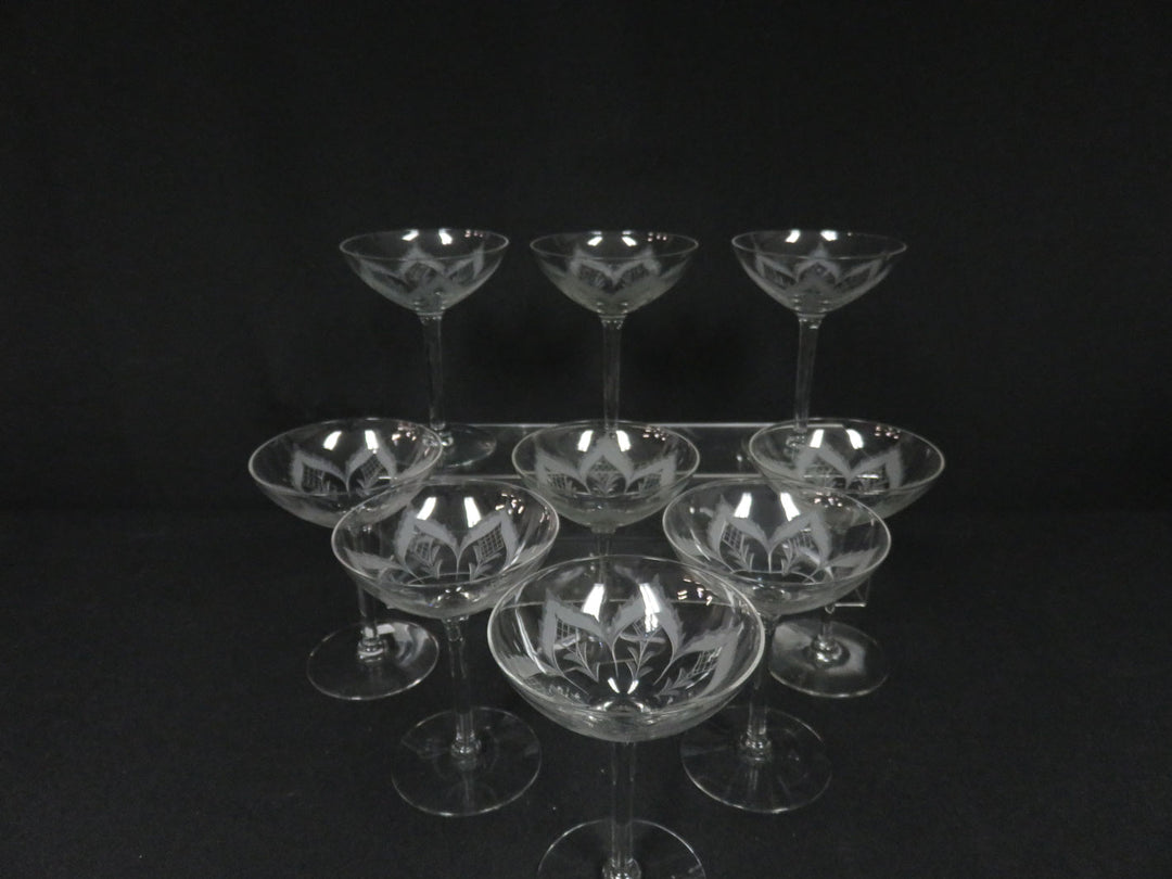 Vintage Martini Glasses