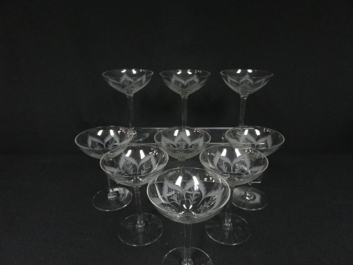 Vintage Martini Glasses