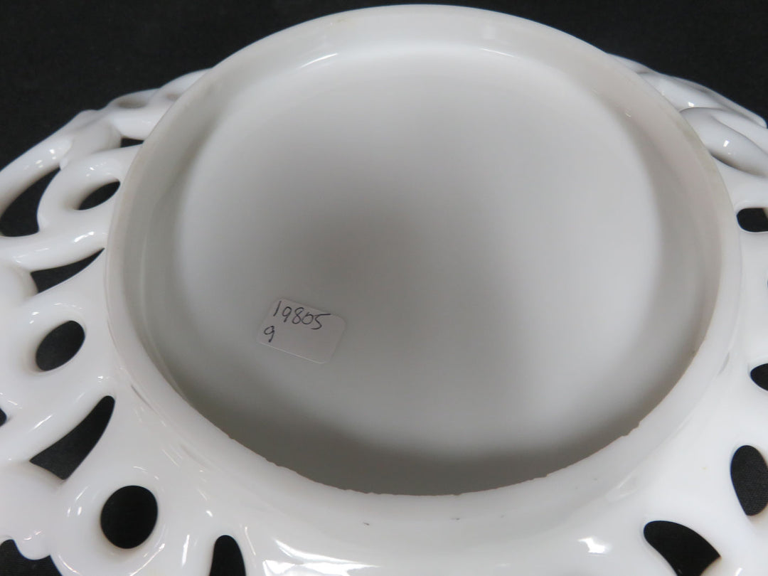 Fostoria Milk Glass Dish