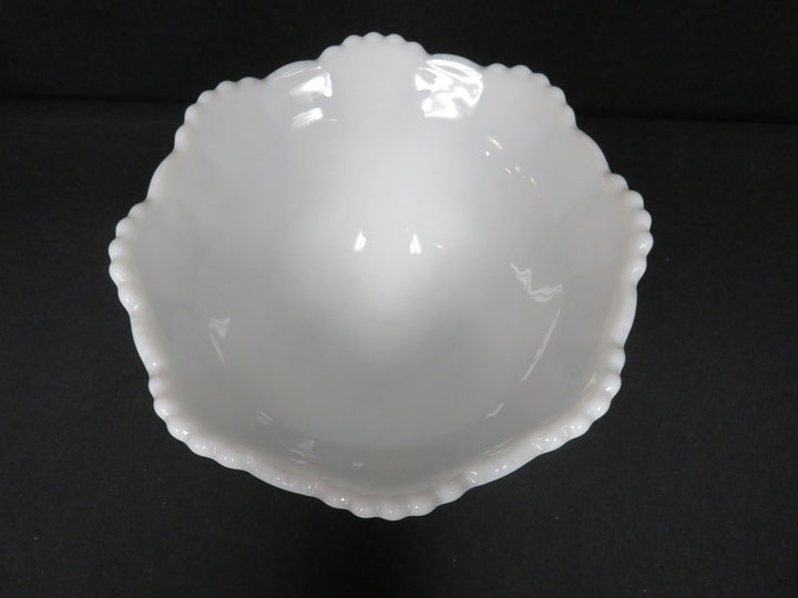 Fenton "Old Quilt" Pedestal Bowl