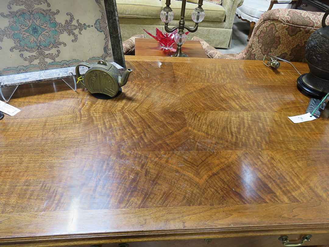 Vintage Oak Executive Desk