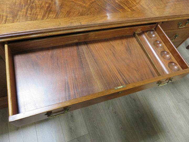 Vintage Oak Executive Desk