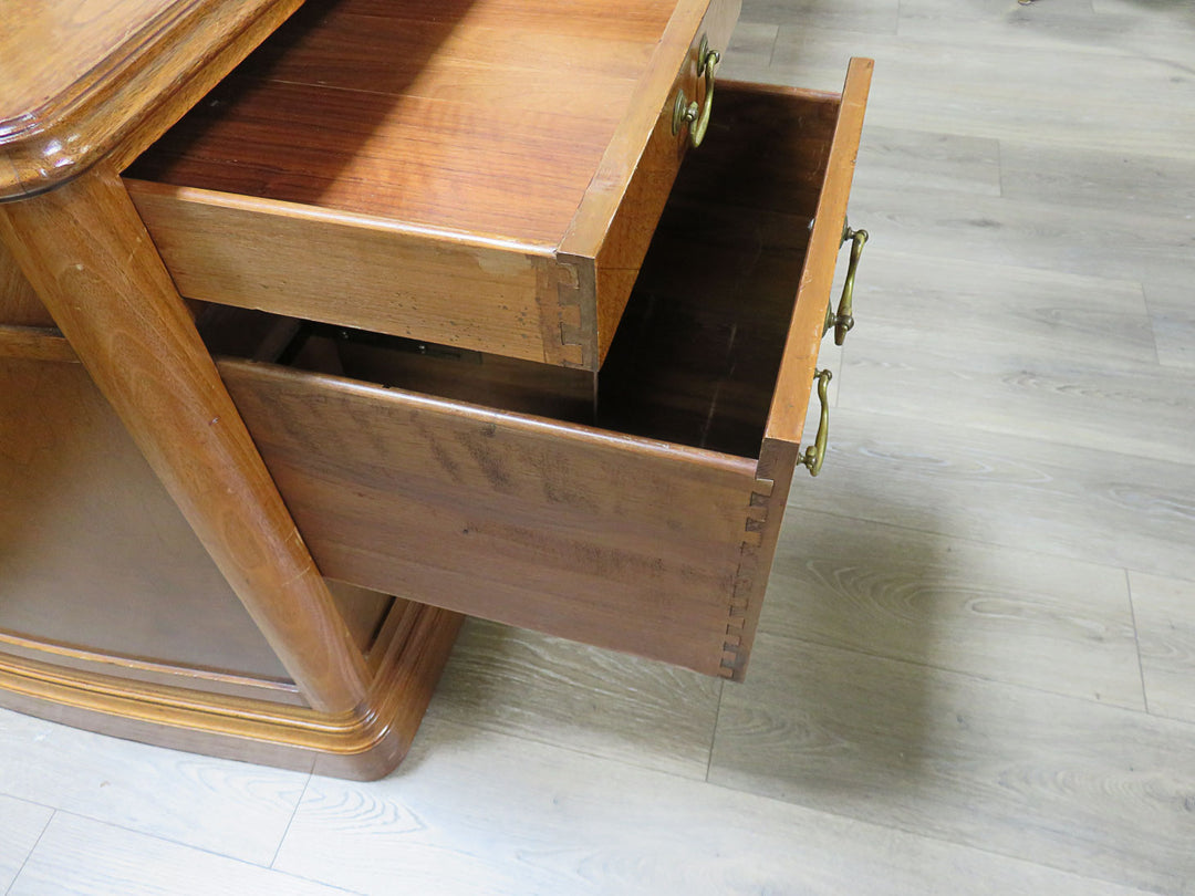 Vintage Oak Executive Desk