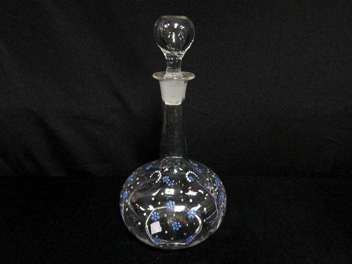 Hand Painted Decanter