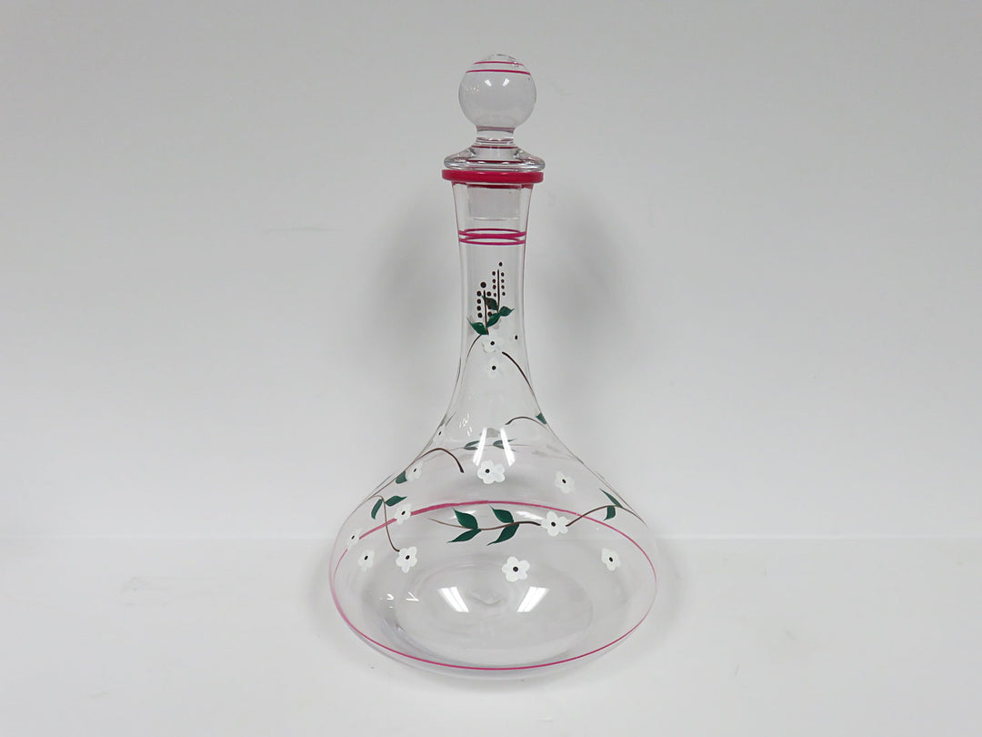 Hand Painted Decanter