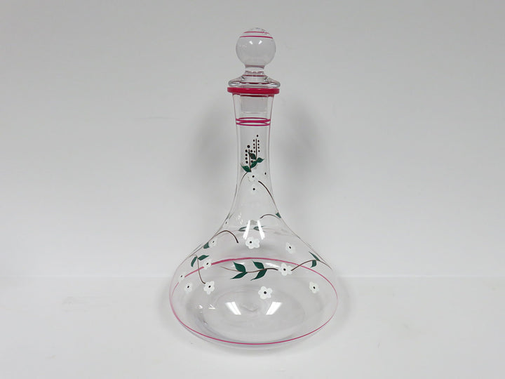 Hand Painted Decanter