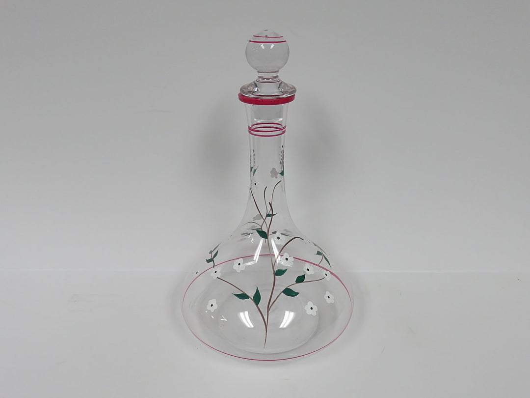 Hand Painted Decanter