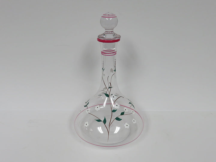 Hand Painted Decanter