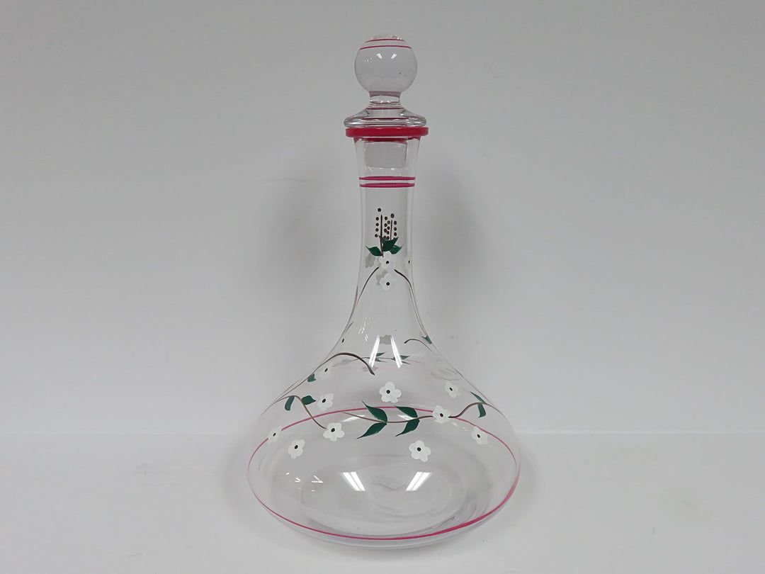 Hand Painted Decanter
