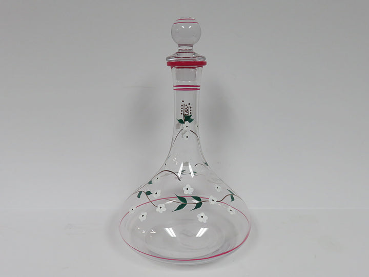 Hand Painted Decanter