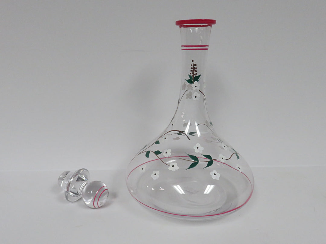 Hand Painted Decanter