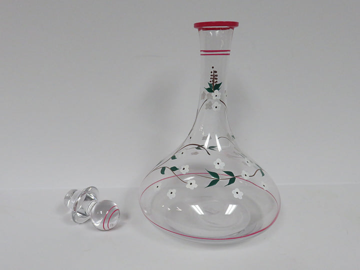 Hand Painted Decanter