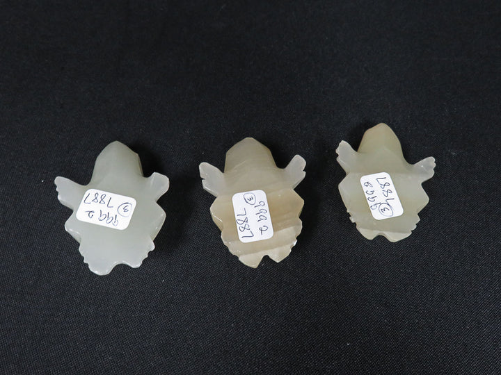 Onyx Frog Figurines