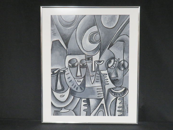 Taofeek Olalekan Cubist Inspired Artwork