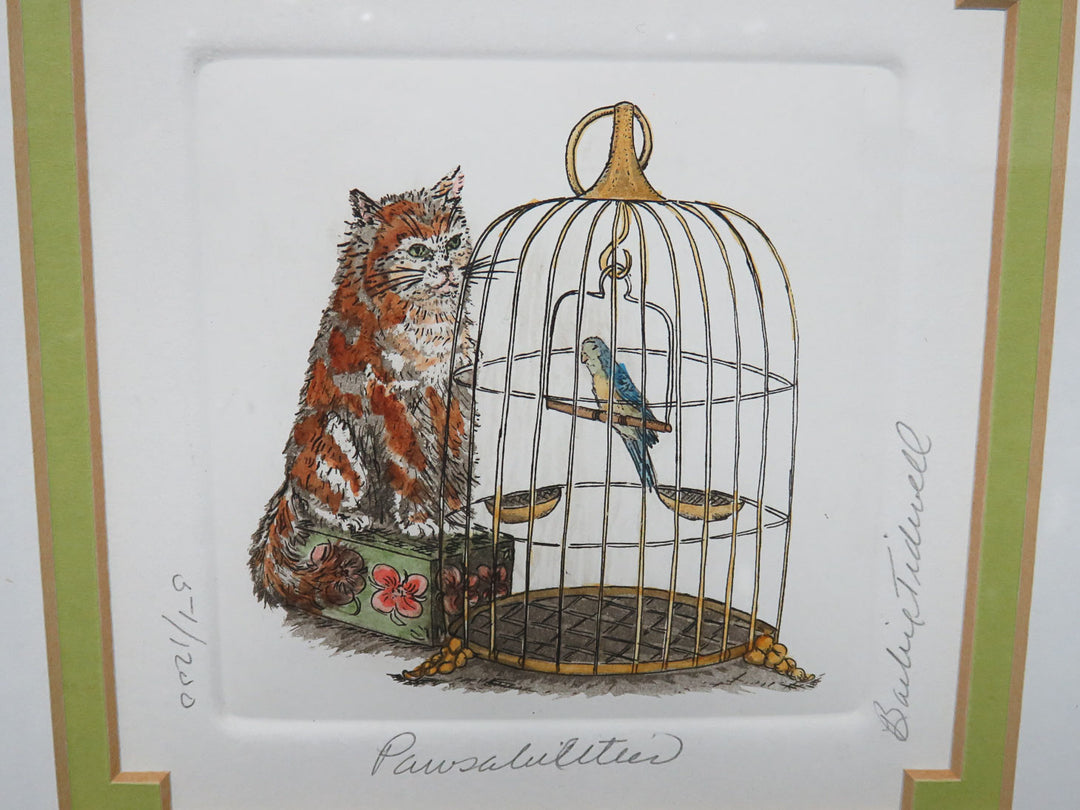 Bird Cage Print