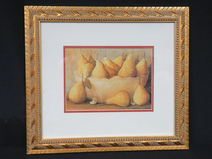 Bowl of Pears Print