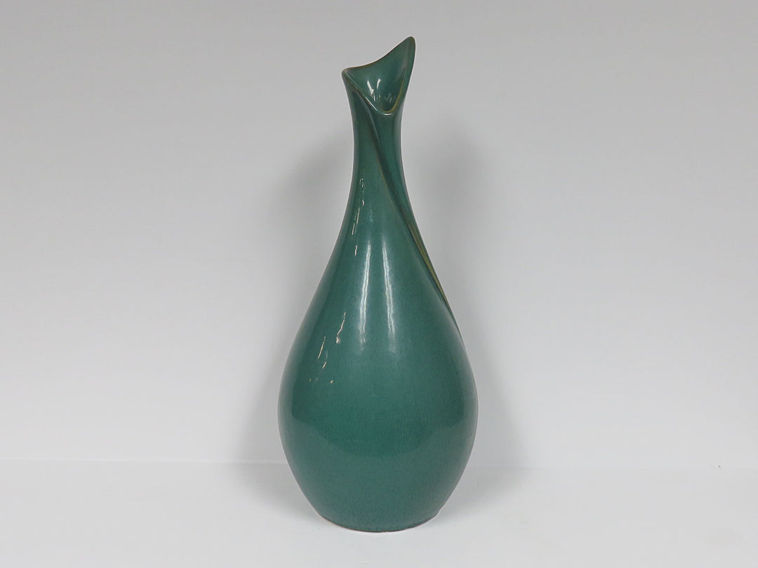 MCM Style Teal Vase