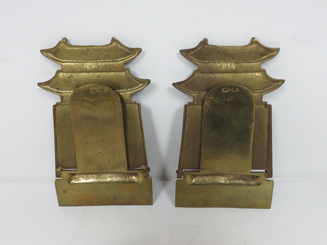 Pagoda Shaped Bookends