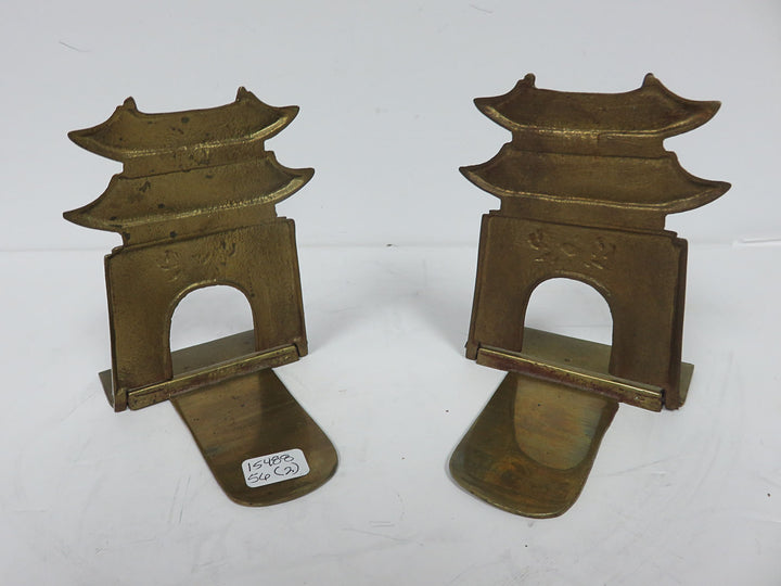 Pagoda Shaped Bookends