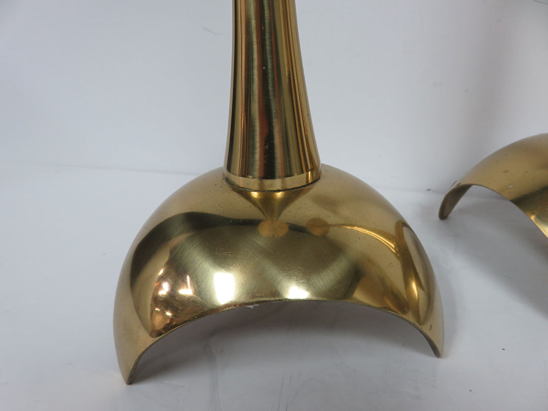 Vintage MCM Modernist Candlesticks