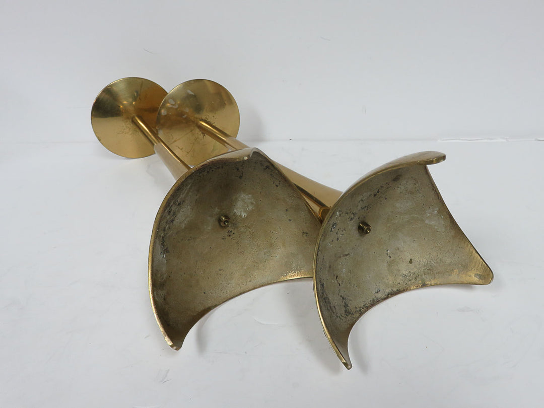 Vintage MCM Modernist Candlesticks