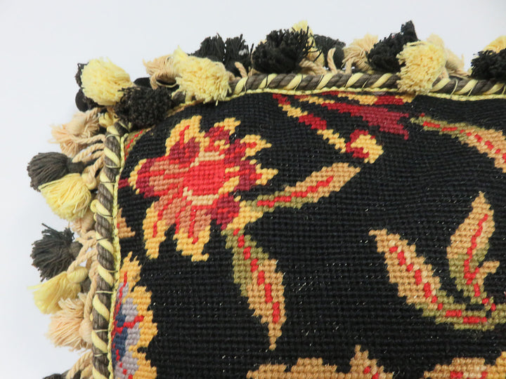 Needlepoint Throw Pillow