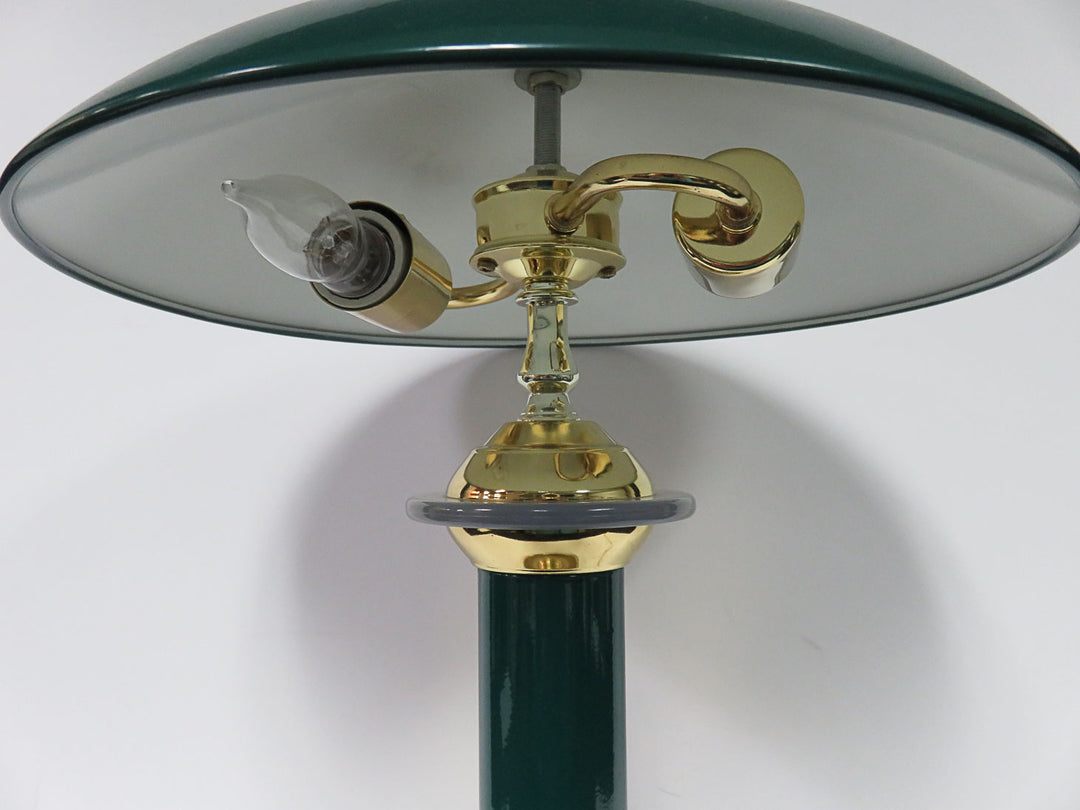 Green Metal Desk Lamp