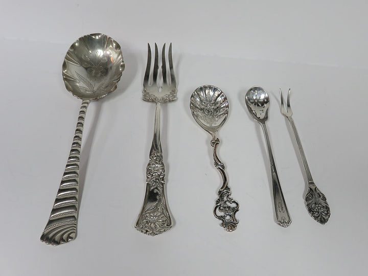 Silver Plate Hostess Set