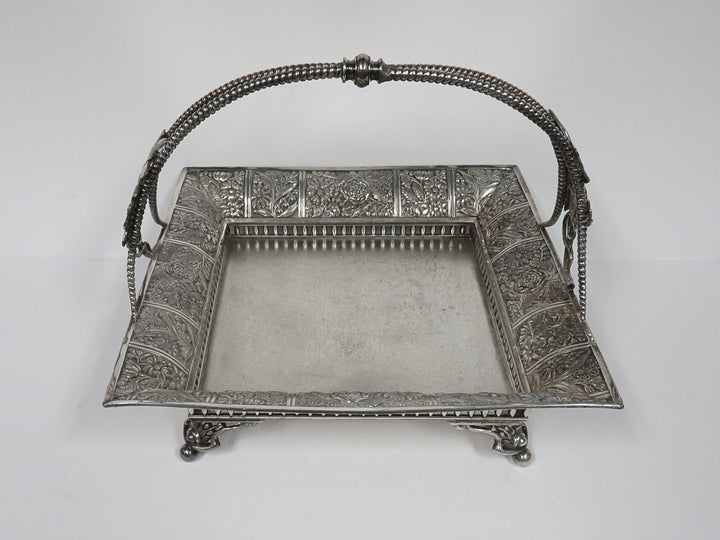 Pairpoint Quadruple Plated Basket
