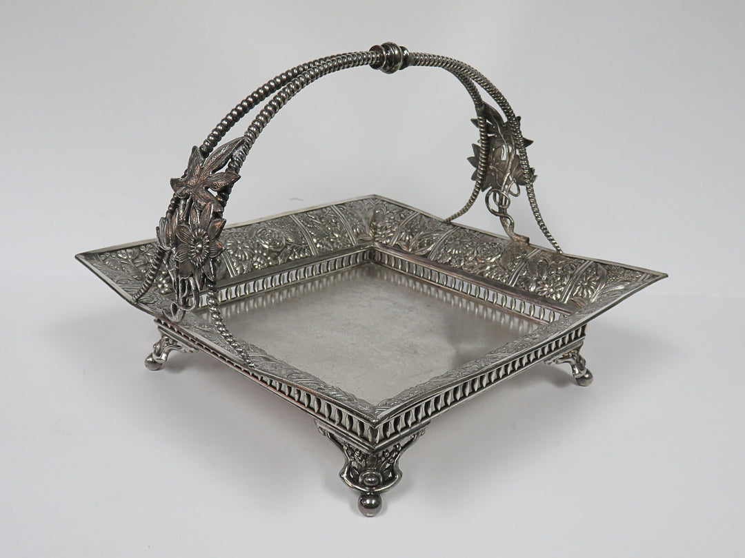 Pairpoint Quadruple Plated Basket