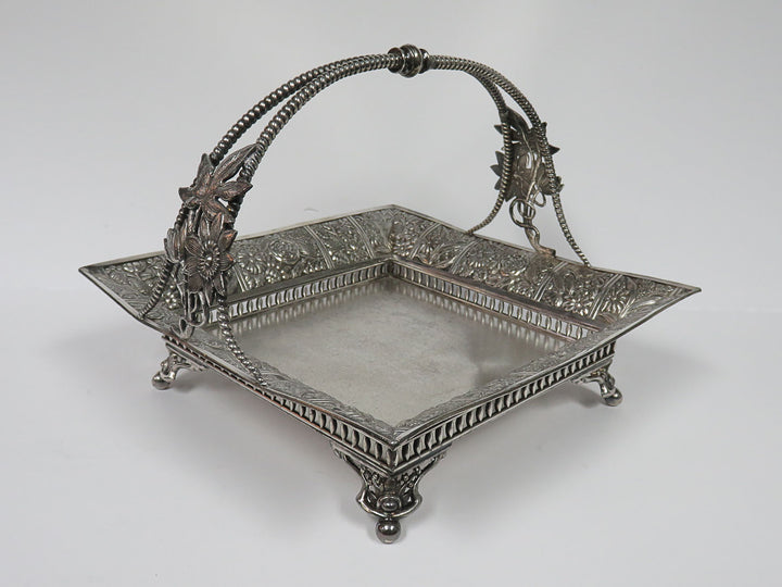 Pairpoint Quadruple Plated Basket