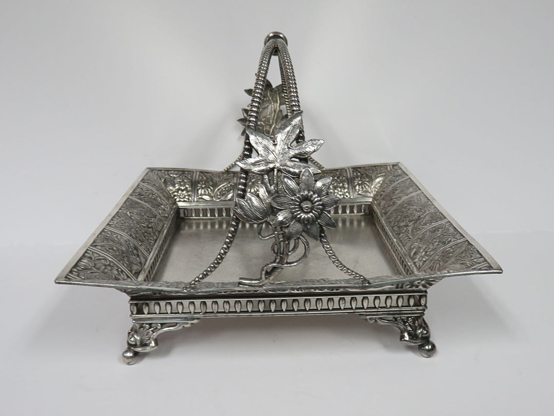 Pairpoint Quadruple Plated Basket