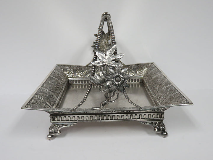 Pairpoint Quadruple Plated Basket