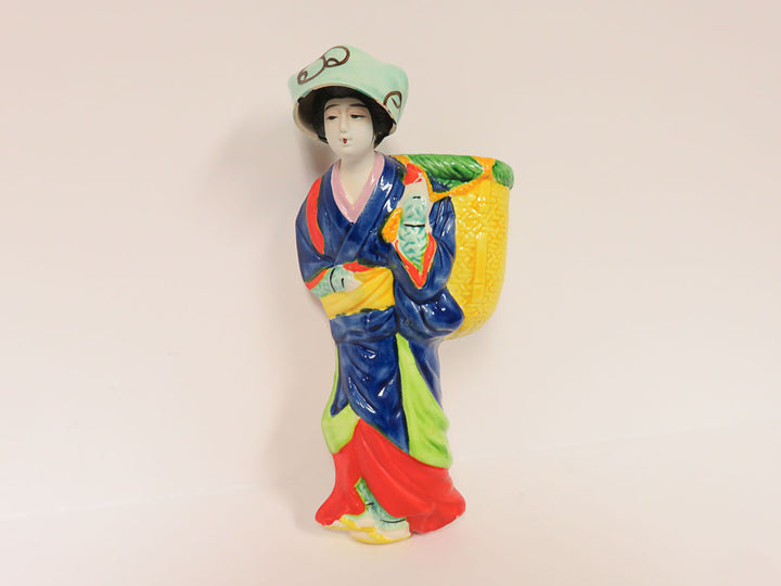 Asian Woman Wall Pocket
