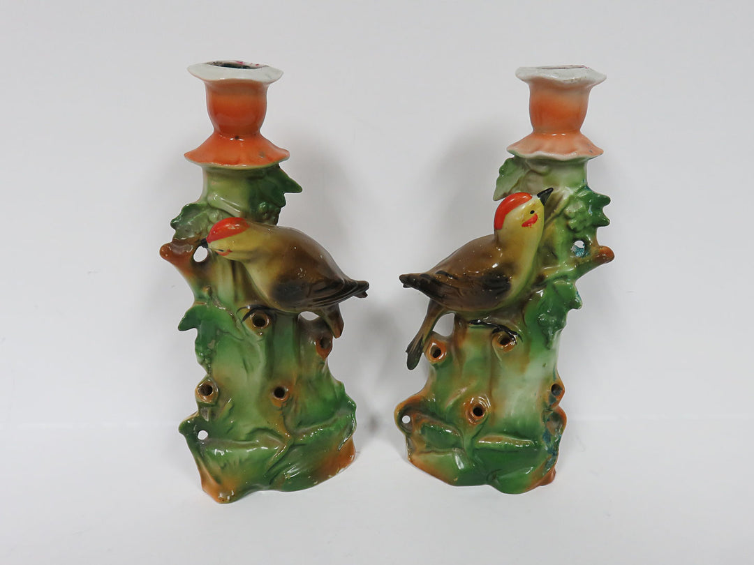 Hand Painted Candleholders