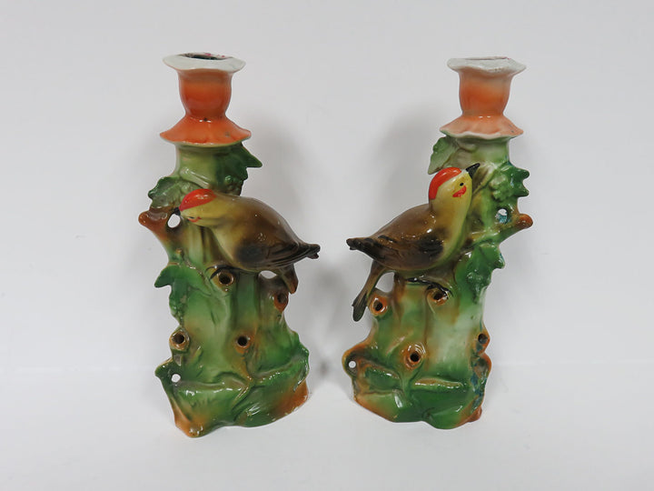 Hand Painted Candleholders