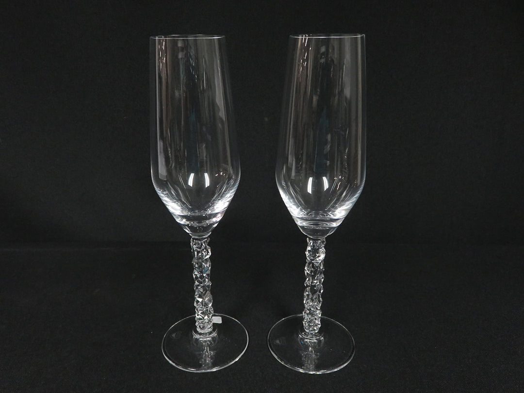 Orrefors Champagne Flutes