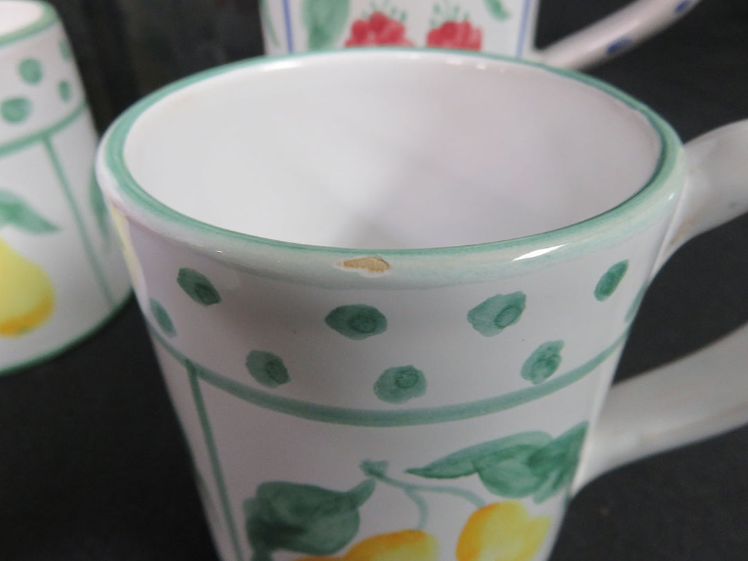 Italian Pottery Mugs