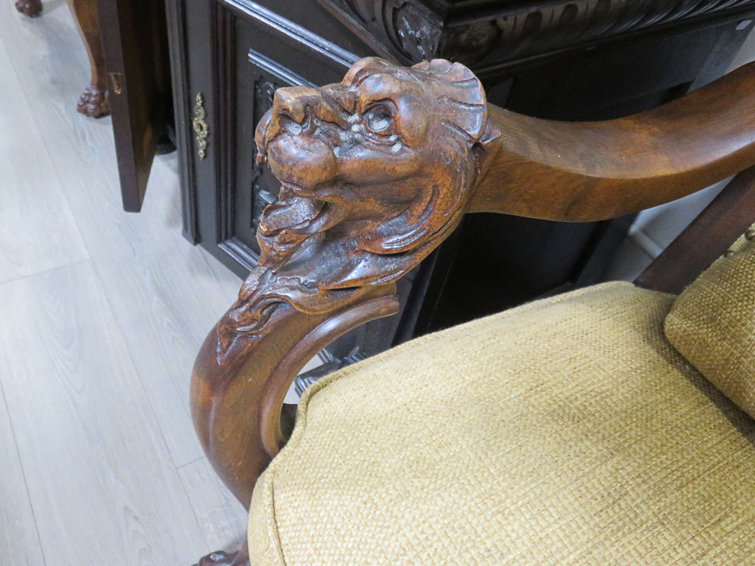 Antique French Empire Style Arm Chair