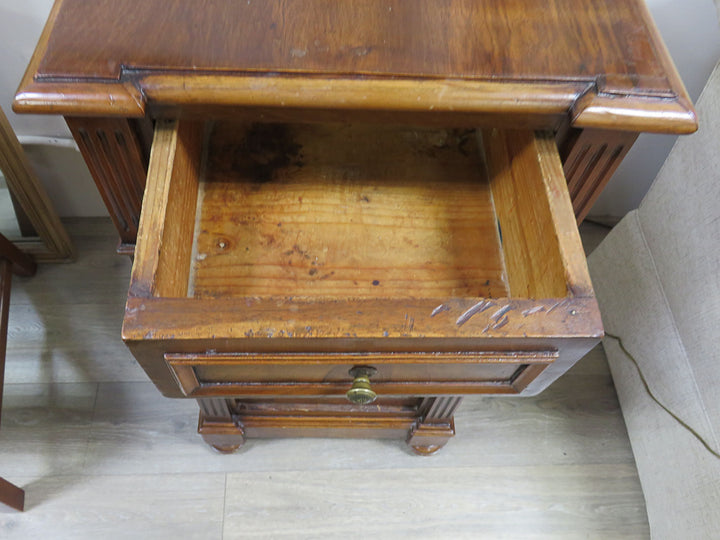 Vintage Walnut Nightstand