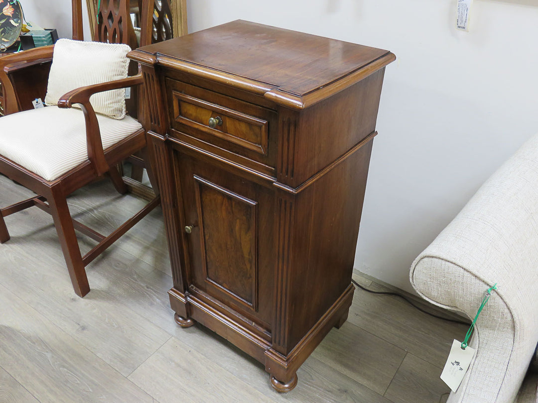 Vintage Walnut Nightstand