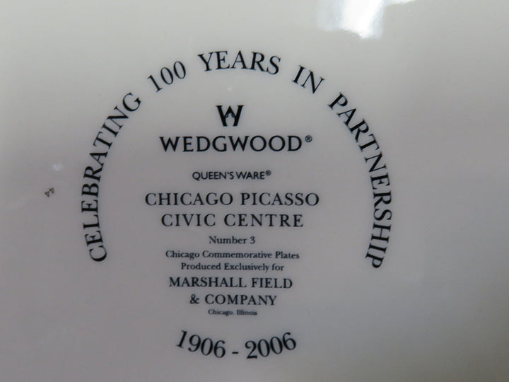 Wedgwood Plates Produced for Marshall Field's